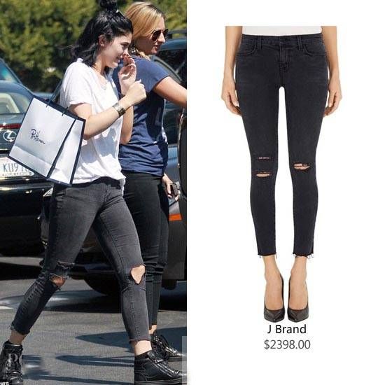 破洞牛仔裤怎么搭配 明星们都是这么穿的哦