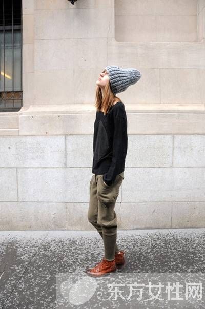 欧美英伦中性混搭风格 做个霸气girl