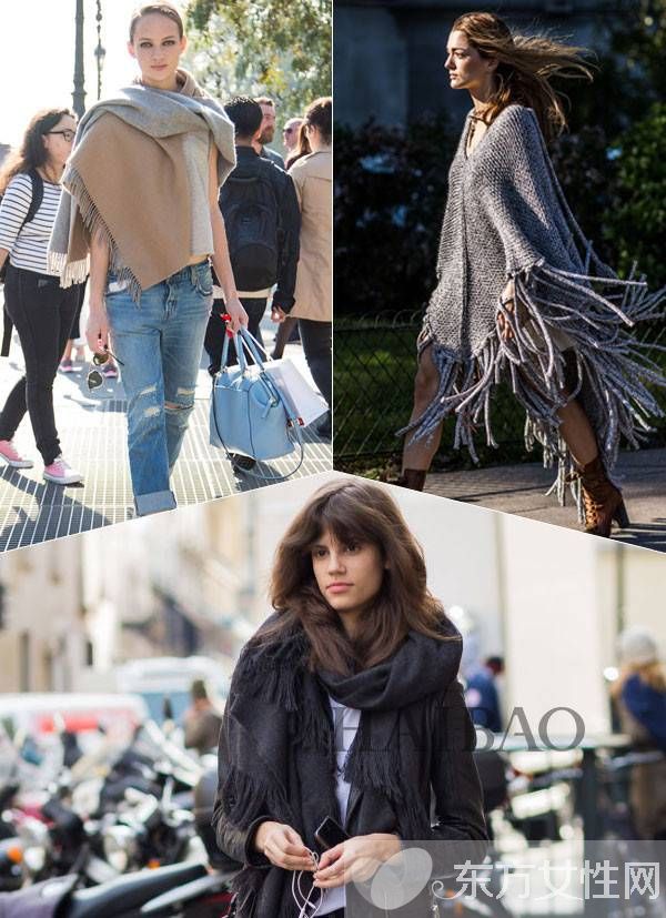 披肩外套的穿搭方法推荐 温暖舒适的最佳选择