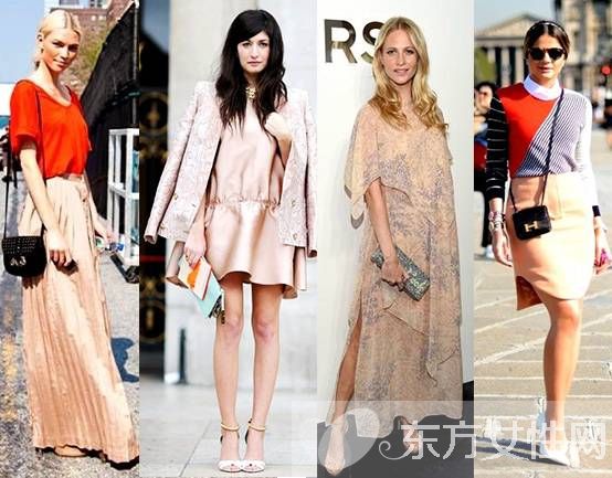 裸色系服装搭配技巧 高雅时尚的美才最动人