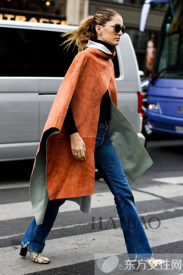 披肩外套的穿搭方法推荐 温暖舒适的最佳选择