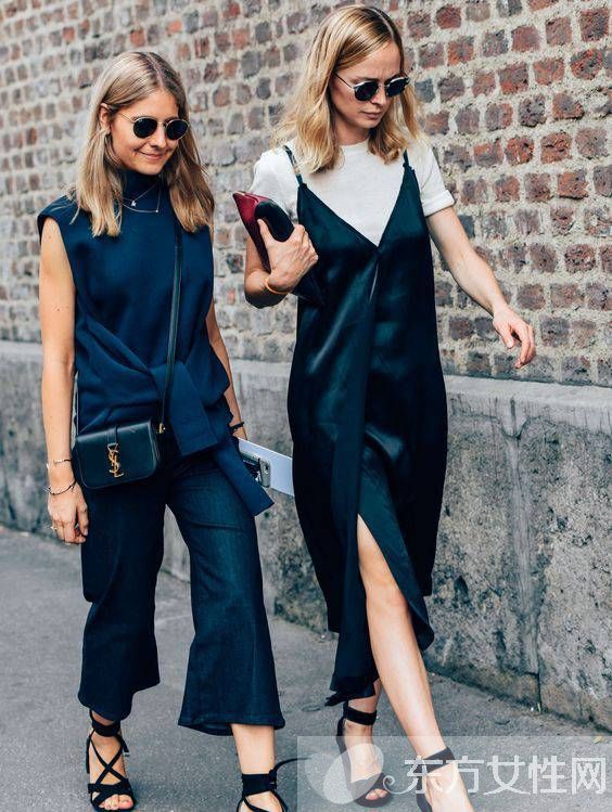 显瘦吊带衫最潮穿法 原来这样穿也可以这么美