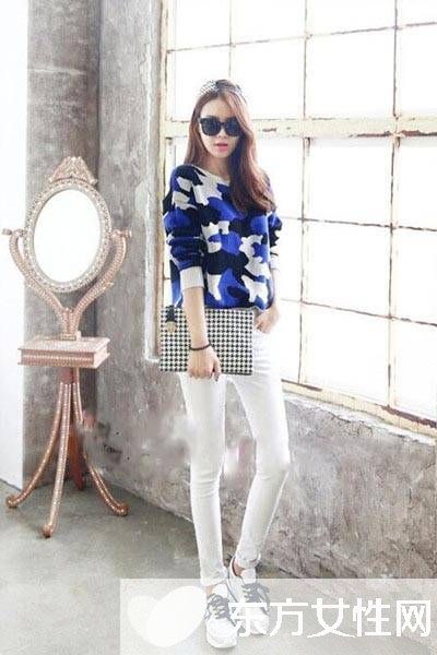针织衫怎么搭配 韩国街头最流行的搭配方式推荐