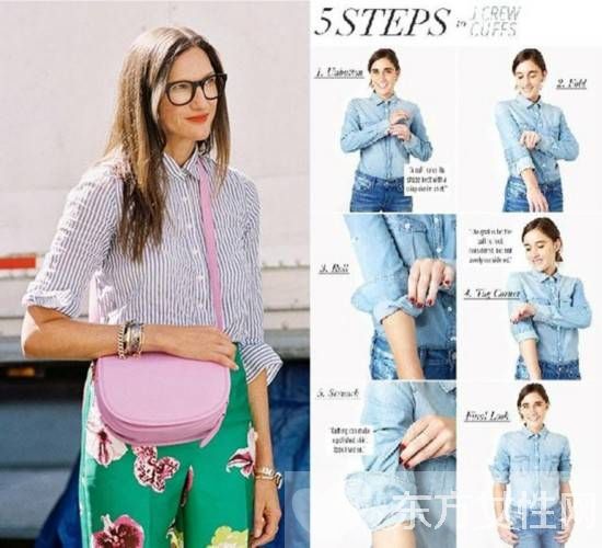 时尚条纹衬衫怎么搭配 休闲甜美风格这么穿就对了