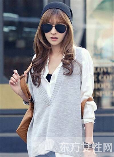 秋季长款马甲搭配技巧 混搭风呈现不一样的味道