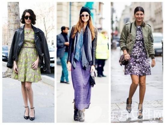 冬季连衣裙实用穿搭术 既温暖又显瘦