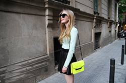 冰淇淋色系欧美风时尚搭配 让人想不回头都不行