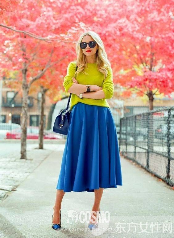 秋季配色宝典 快看这些时尚达人是怎么示范的