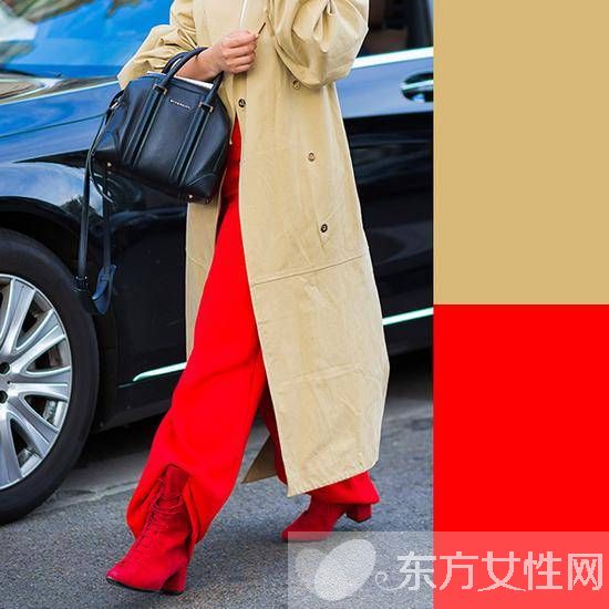 喜庆的红色 要怎么穿才显得不俗套