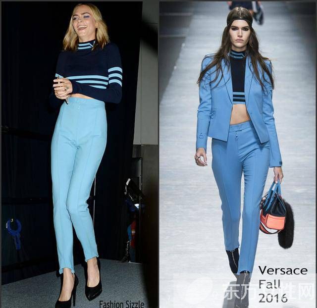 达人健美裤时尚街拍 健美裤居然成了时尚潮流