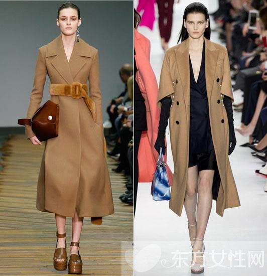 驼色大衣搭配图片推荐 时尚优雅的潮流典范