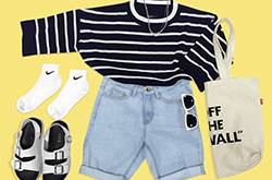 今夏就要这么搭 玩转清新少女学院风