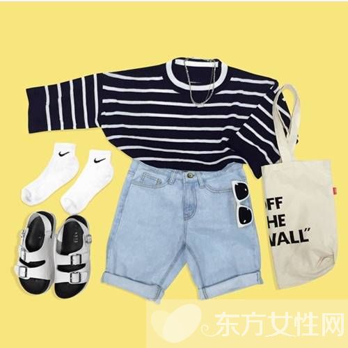 今夏就要这么搭 玩转清新少女学院风