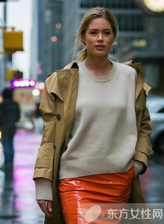这个春天 少哪件单品都不能少圆领针织衫