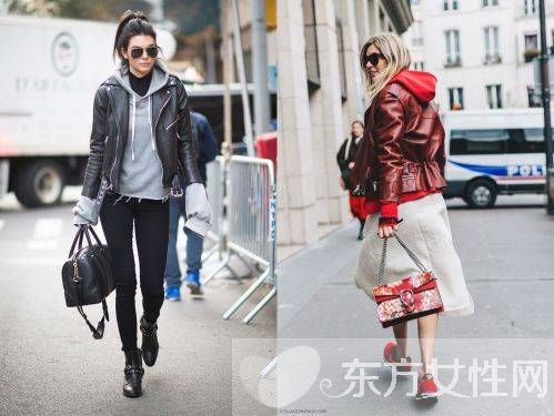 各式各样的皮衣搭配 这个冬天怎么穿都时髦