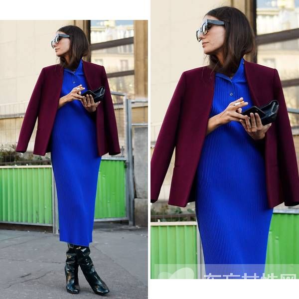 环球街拍之小西装系列 秋天这么穿简直太美了