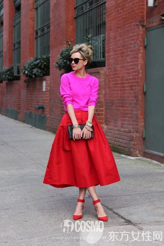 秋季配色宝典 快看这些时尚达人是怎么示范的