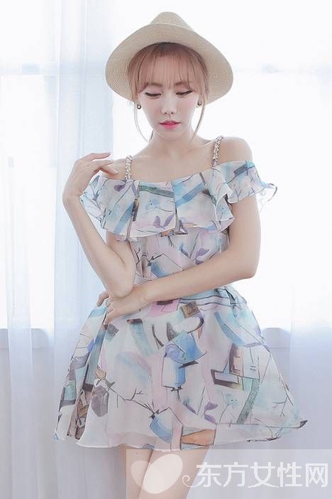 夏季干净清爽搭配经 这么穿女神范妥妥的