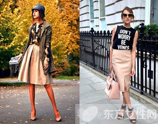 裸色系服装搭配技巧 高雅时尚的美才最动人