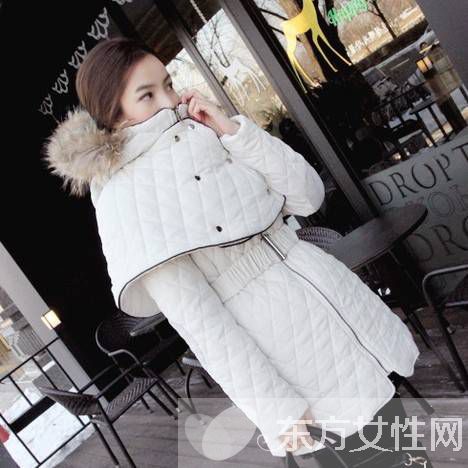 中长款棉衣外套这样搭 让你立马变身街头潮人