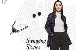 60年代复古风穿搭术 一点都不减时尚感