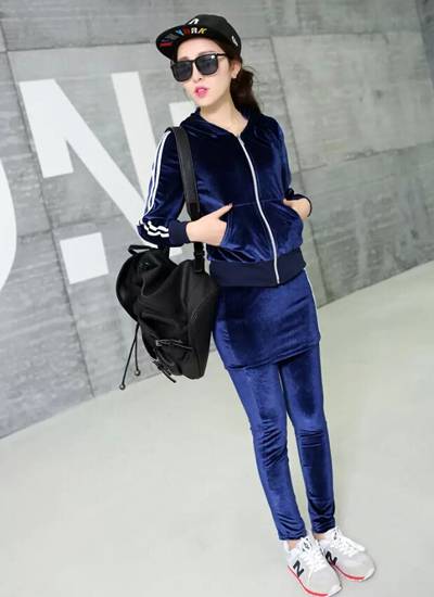 秋季女士运动装搭配 时尚达人都是这么搭的