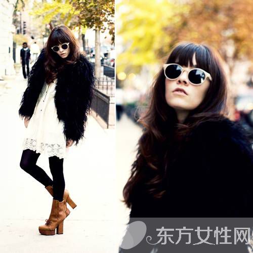时尚皮草外套搭配法 别让你的高档货成了地摊货