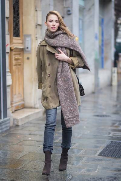 既时尚又保暖的冬季围巾搭配 赶紧get起来