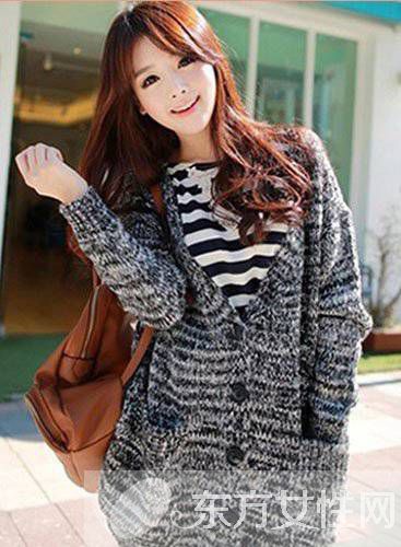 韩版毛衣搭配半身裙 搭配起来居然可以这么美