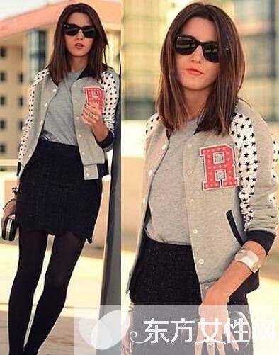 运动外套时尚搭配术 简约休闲活力范十足