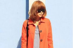 桔色风衣搭配技巧 风衣控千万别错过