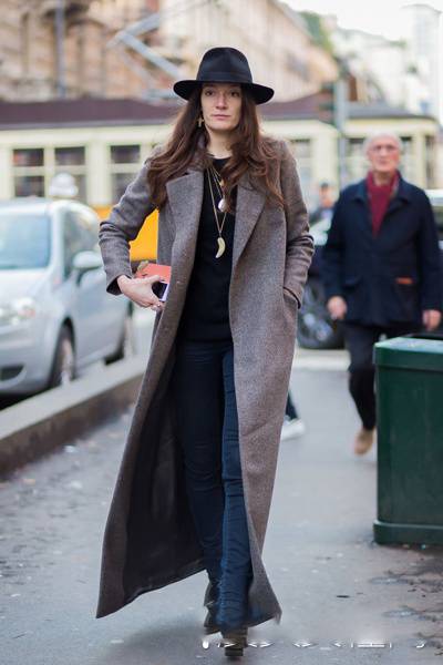 时尚冬装搭配技巧 你也可以是街拍达人