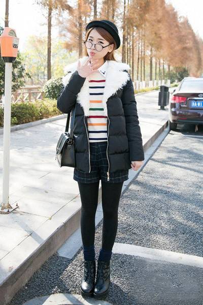 冬季女生穿衣搭配 时尚与温度的绝美盛宴