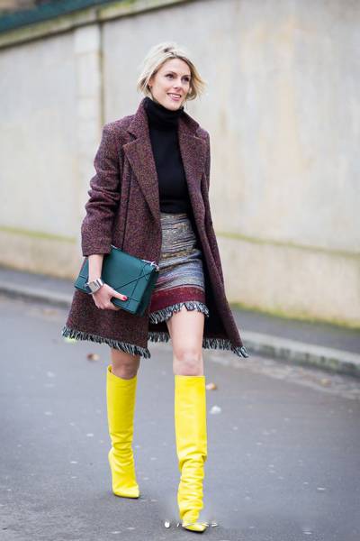 时尚冬装搭配技巧 你也可以是街拍达人