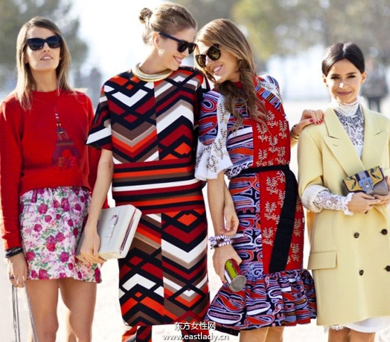 抛开黑灰驼 冬季你还能穿什么颜色