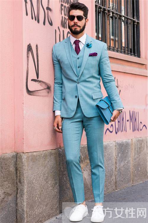 男士时尚西装搭配经 瞬间俘获万千少女心