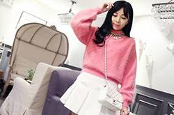 冬天短裙怎么搭配 时尚潮人教你凹造型