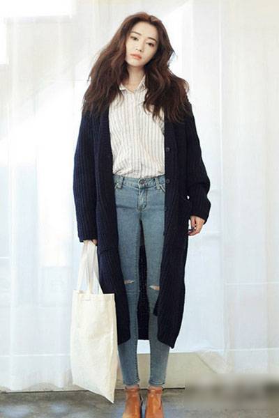 秋季毛衣最佳搭配 甜美气质就是怎么来的