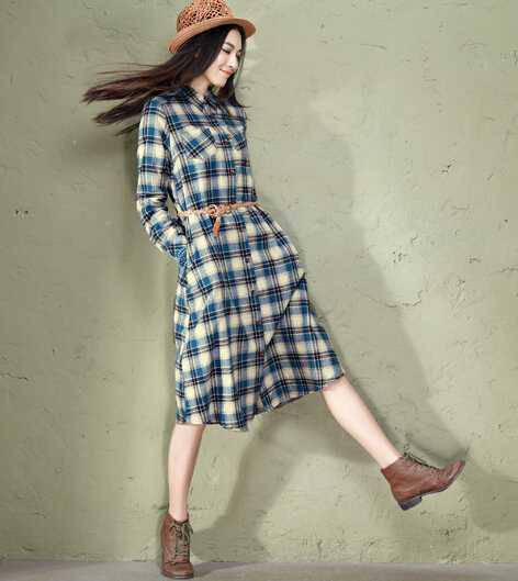 2016初春搭配推荐 连衣裙中的 文艺范