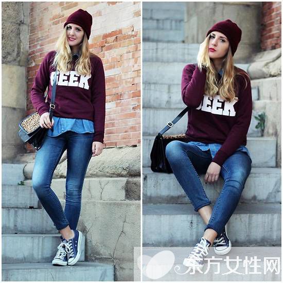 冬季卫衣怎么搭配才有型 跟着达人一起学习时髦穿搭术吧