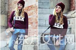 冬季卫衣怎么搭配才有型 跟着达人一起学习时髦穿搭术吧