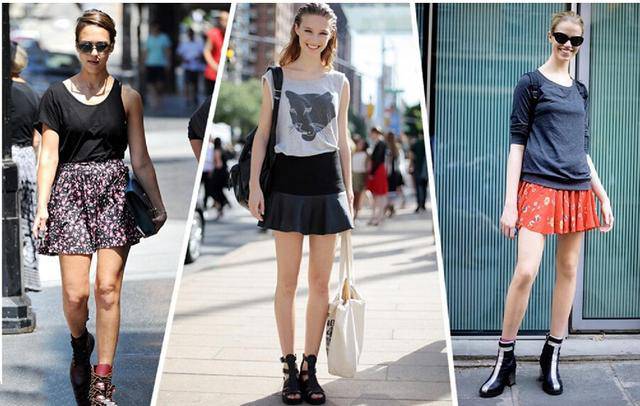超短裙如何搭配最好看 这样搭显得腿更长哟