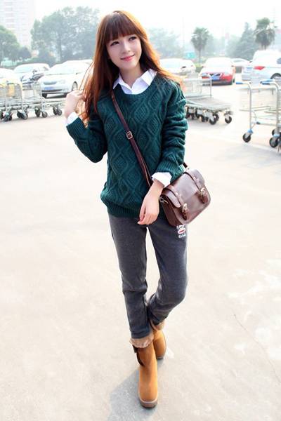秋季毛衣搭配推荐 街拍达人都爱这么穿