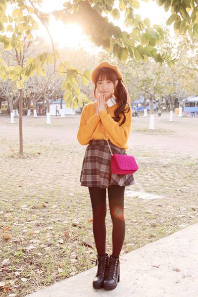 秋季毛衣复古风搭配 这么穿你也是时尚达人