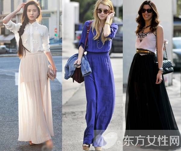 波西米亚风长裙搭配 让你尽显仙女范儿