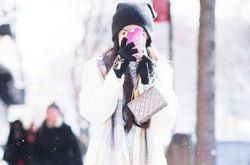 下雪天穿什么最好看 白色冬装正当道