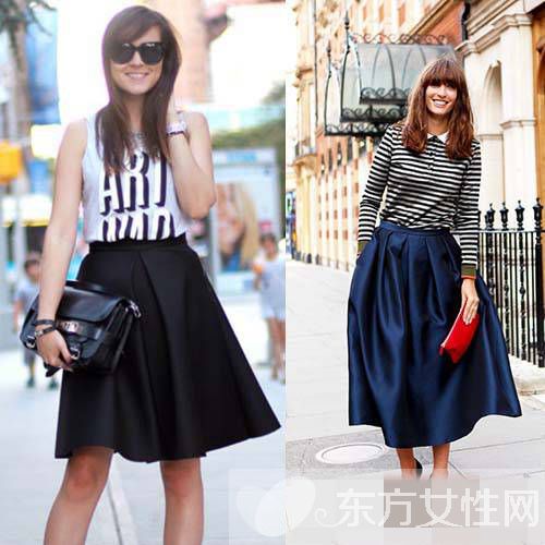 夏季半身长裙怎么搭配好看 时尚变修长瞬间女神范