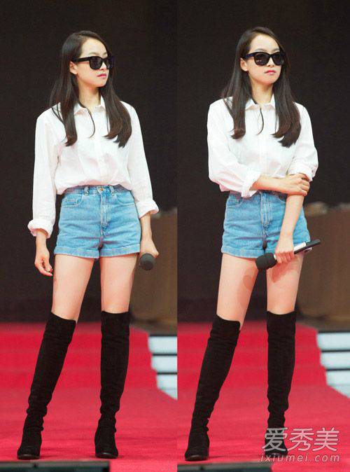 宋茜身材好又会穿 赶紧学她的早春穿衣经