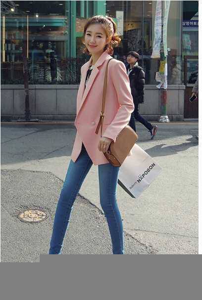 2016韩版小西装搭配 穿出优雅知性气质