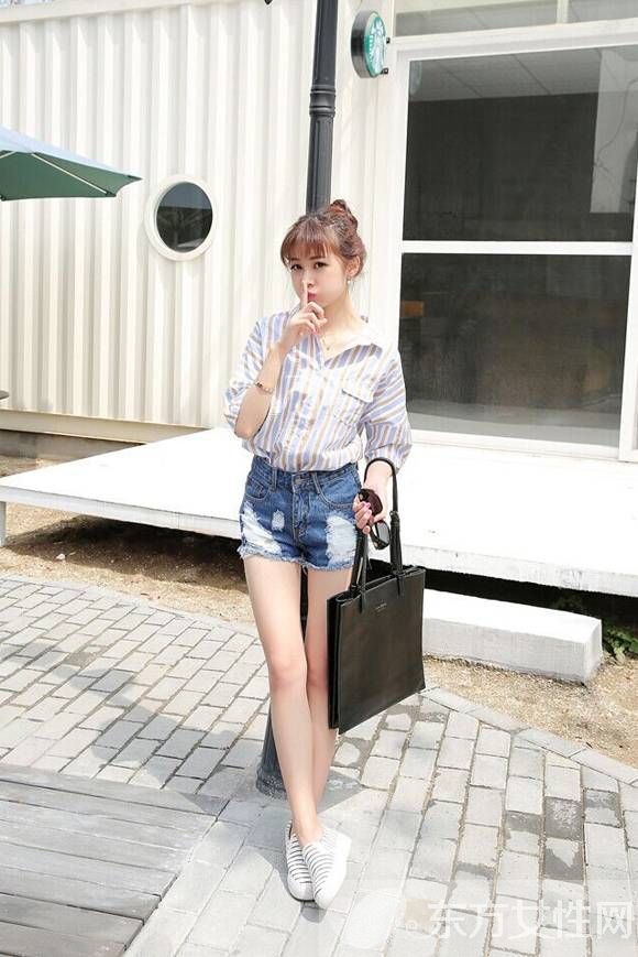 今夏最in条纹衬衫 这样搭吸睛率百分百